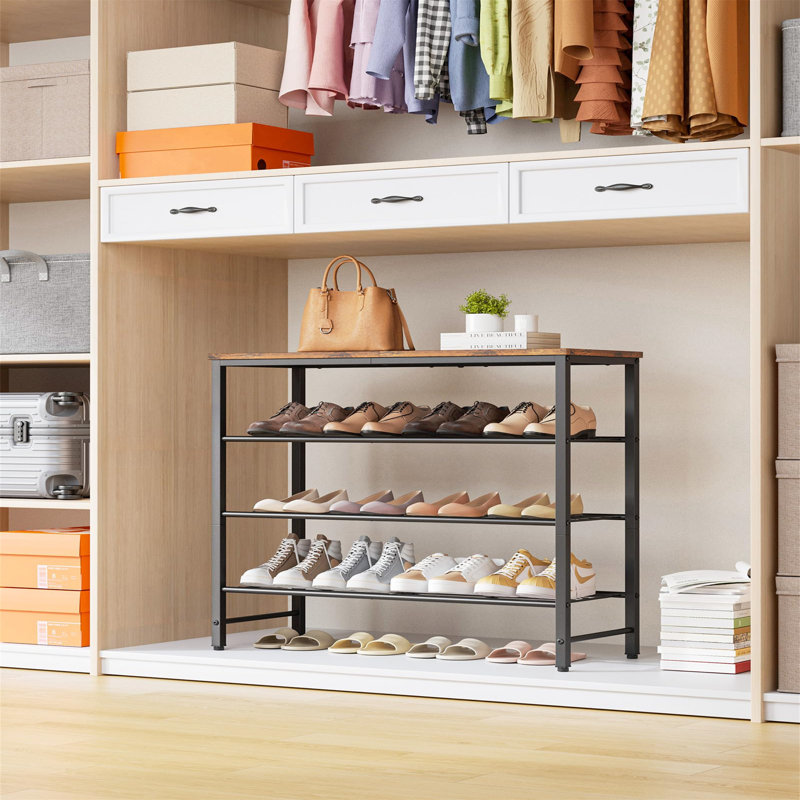 16 Pair Shoe Rack