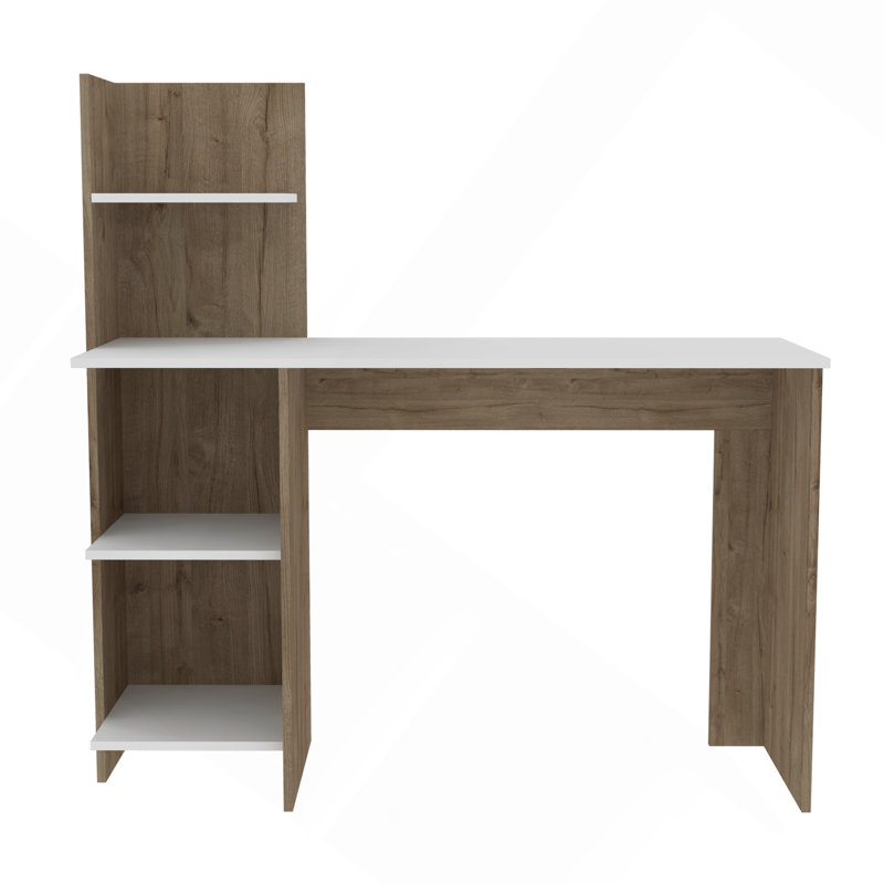 Bureau d'écriture Pine à 4 tablettes