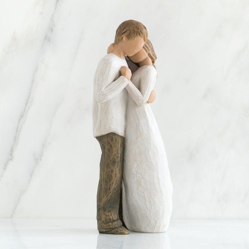 Hand Finishing Resin Figurine / Sculpture Decorative Object