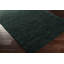 Tapis vert foncé / gris noué à la main Aarvi-25673022