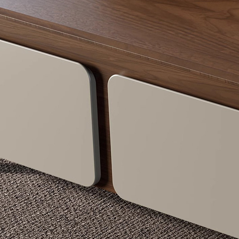 Table basse rétro à conception simple, 16.5" H x 47.2" L x 23.6" W