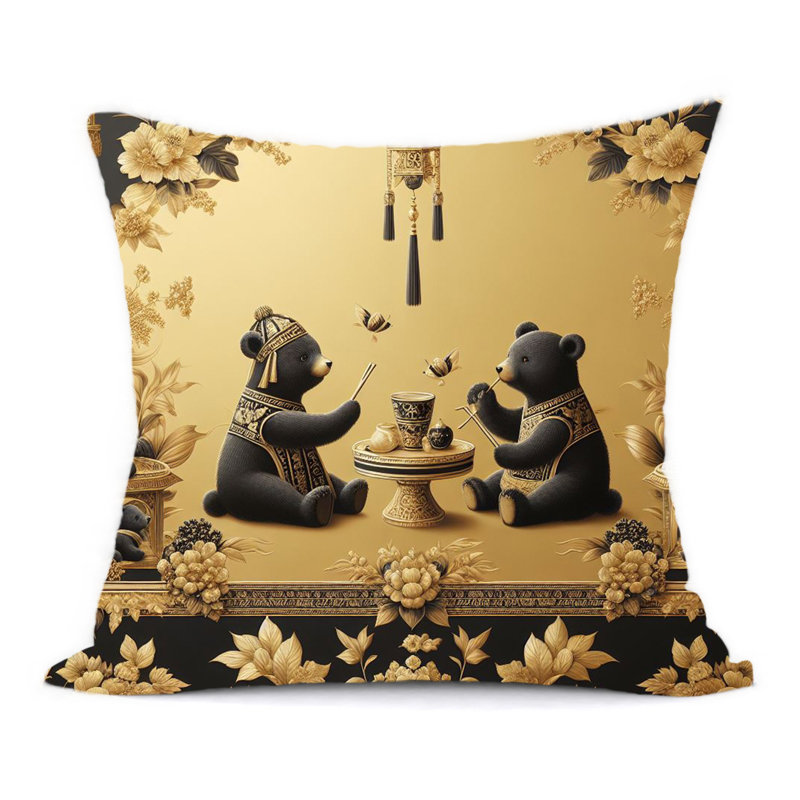 Reversible Throw Pillow