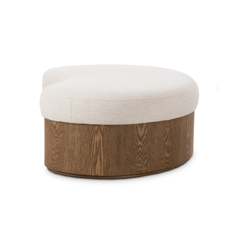 CELESTE Upholstered Bench, Crypton Nomad Snow