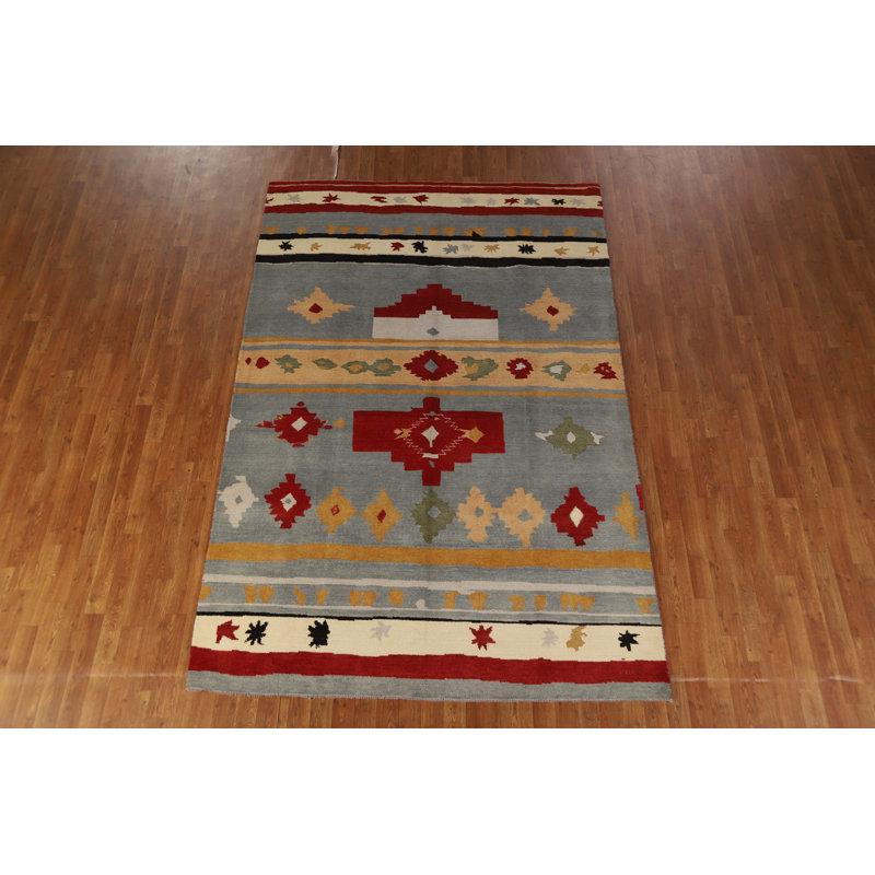 Tapis persan Gabbeh 6 x 9