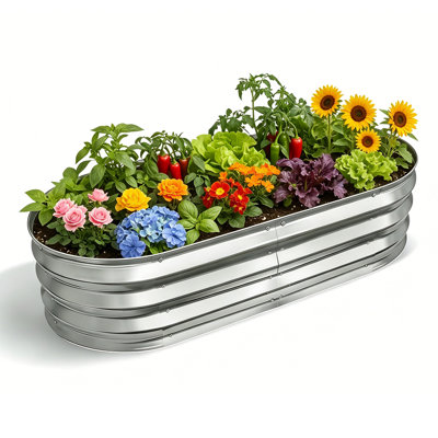 1PCS Raised Garden Bed – Planting Box for Flowers & Vegetables