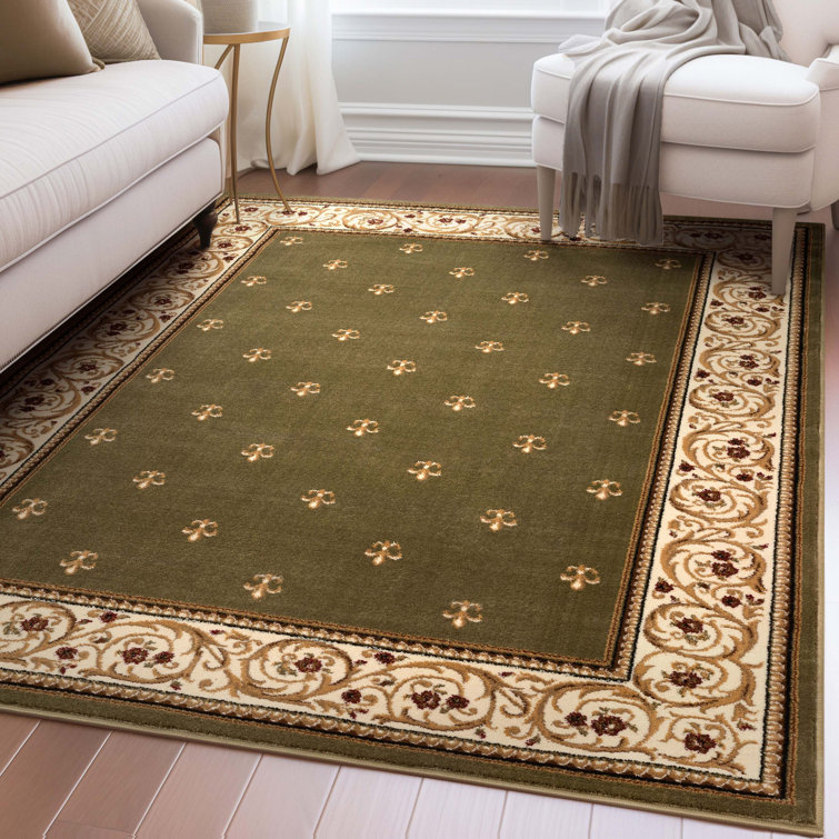 Tapis oriental vert Doykos