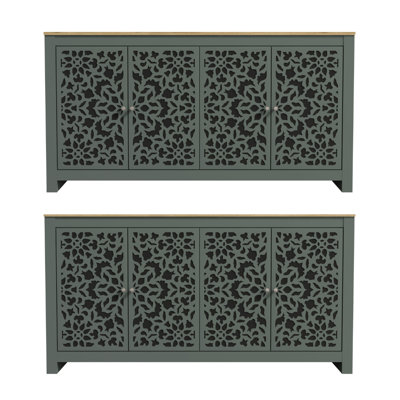 Ensemble de 2 commodes de rangement Arrastia