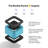 Mila Air Purifier with (Rookie) Parent Filter for Nursery and Baby Odours