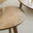 19"W Solid Oak  Mid-Century Modern Oval Side Table-229242156-232417513
