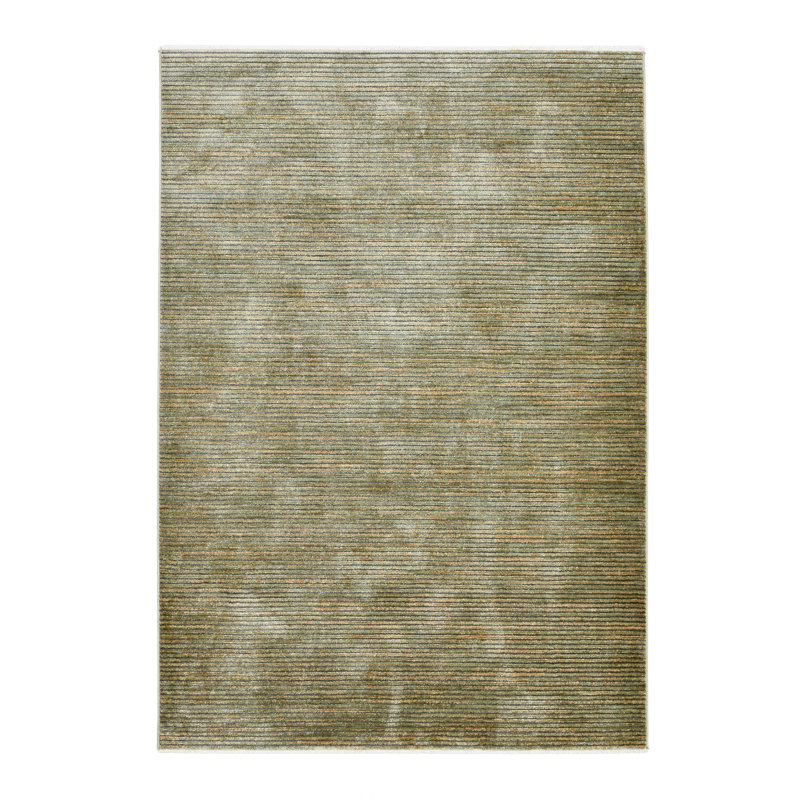 Corduletta flatweave rug in green, Rectangle 120 x 180cm