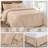 5pc Comforter Set - All Season Down Alternative Comforter with Shams and Bed Skirt - Quilted Duvet Insert with Corner Tabs-110971794-110971800