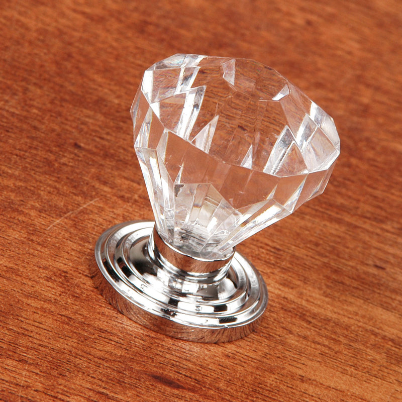 CK Series Geometric Knob, Chrome