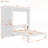 Multi-function Murphy Bed Wall Bed with Shelves-34643090-34643091