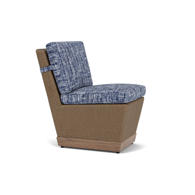 Charisma Outdoor Dining Side Chair, Visions Cobalt