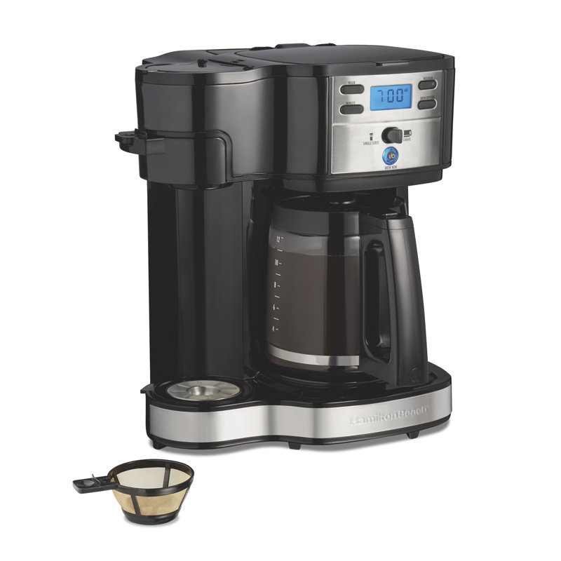 Hamilton Beach® 2-way Programmable Coffee Maker, Black