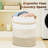 Handcrafted Cotton Laundry Basket With Handles - Stylish Storage Hamper For Blankets, Clothes, And Bedroom Essentials, Tall And Large Design-1503828954