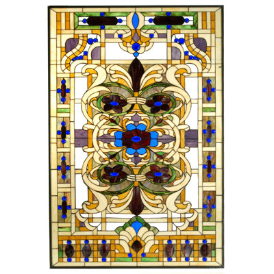 32"W X 48"H Estate Floral Window