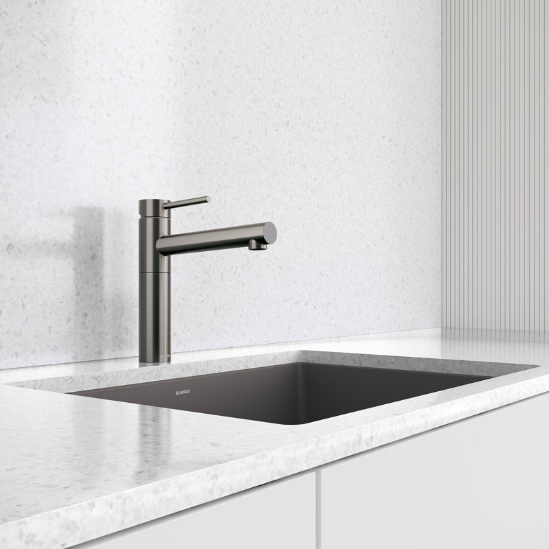 Alta II Bar Faucet - Satin Dark Steel, Satin Dark Steel