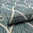 Teal Gitter Indoor/Outdoor Trellis Rug-175043423