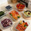 Ensemble de 24 contenants en verre pour aliments avec couvercles verrouillables hermétiques, contenants de préparation de repas en borosilicate pour micro-ondes, four, congélateur et lave-vaisselle