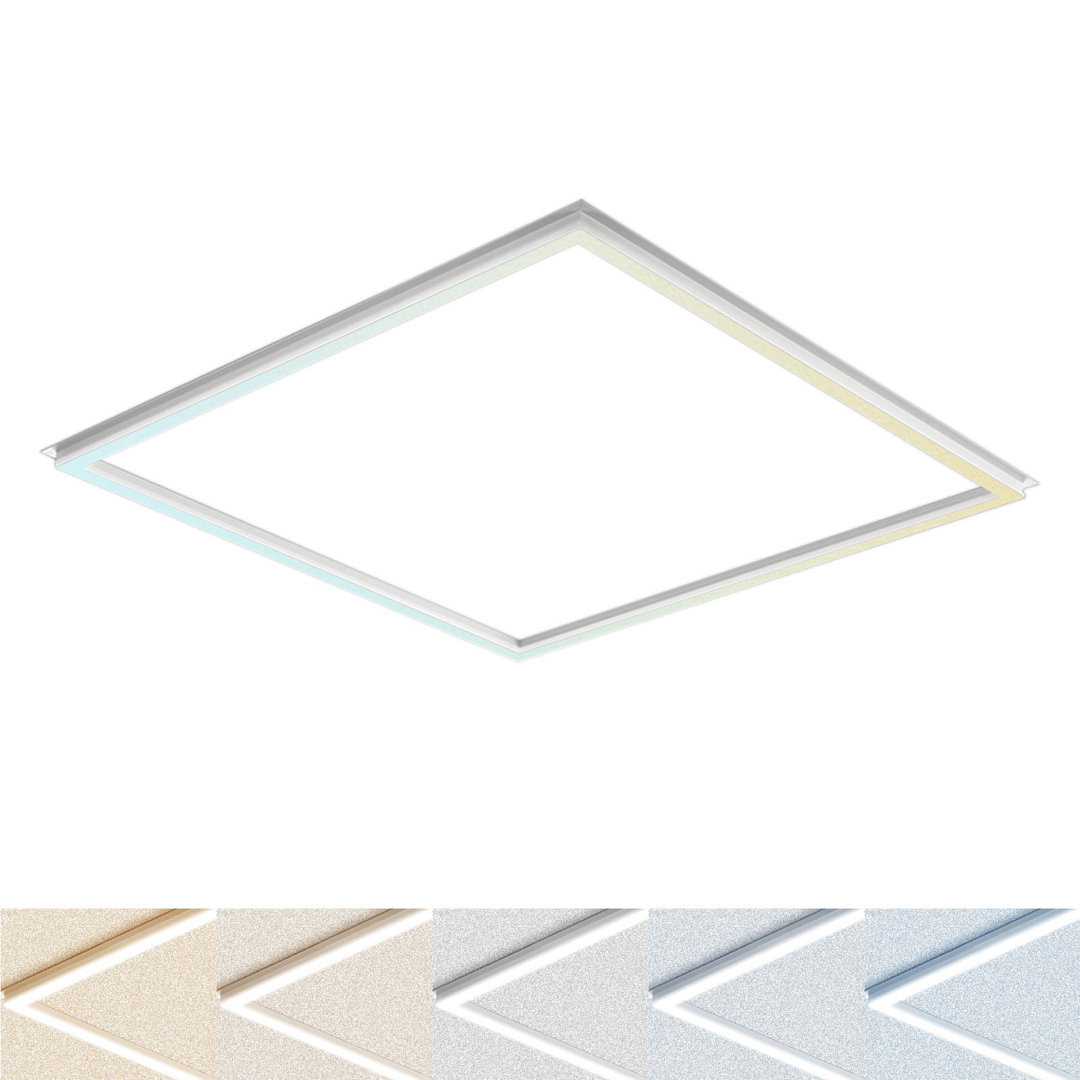 Dimmable Square Flat Panel Ceiling Light Luxrite