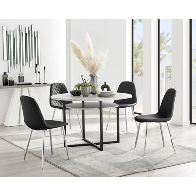 Adler 4 - Person Dining Set