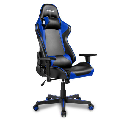 Fauteuil de jeu à haut dossier de style course