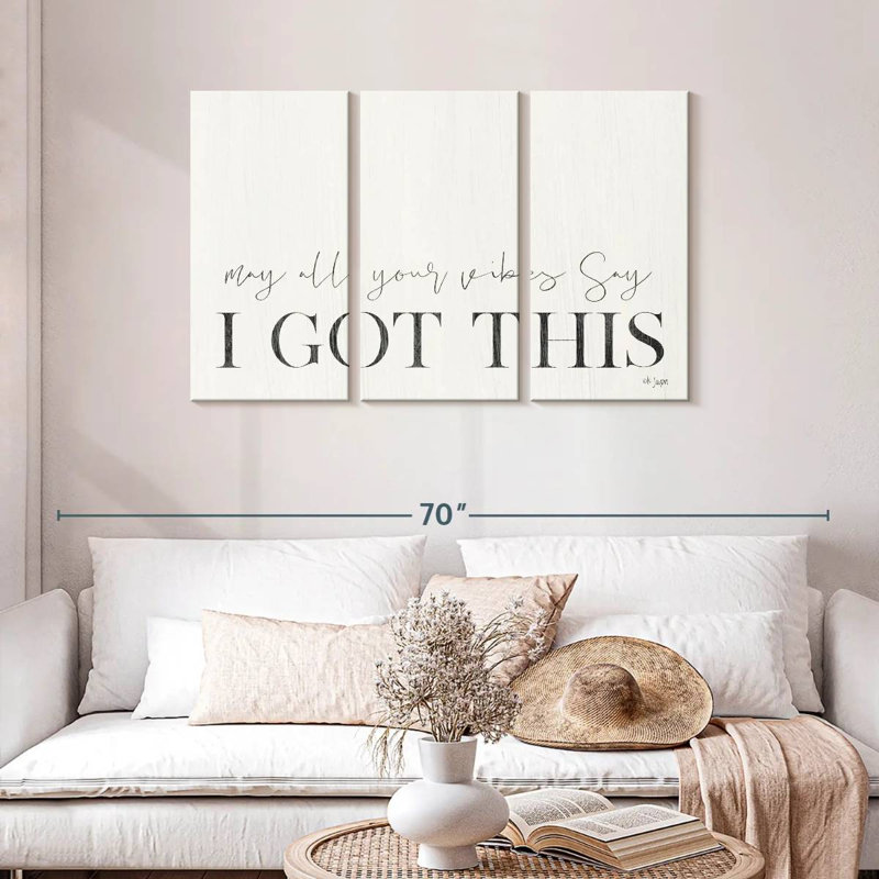 Tergel I Got This, 28" H x 45" W