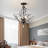 Darcey 4 - Light 18.1" Unique Flush Mount with Crystal Accents