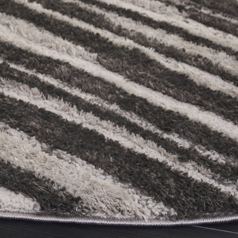 Chrysten Shag 900 Performance Rug, Round 6'7"