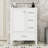 Modern Compact Freestanding Bathroom Vanity with Ceramic Sink, Soft-Close Door and Storage Drawers-1898497294