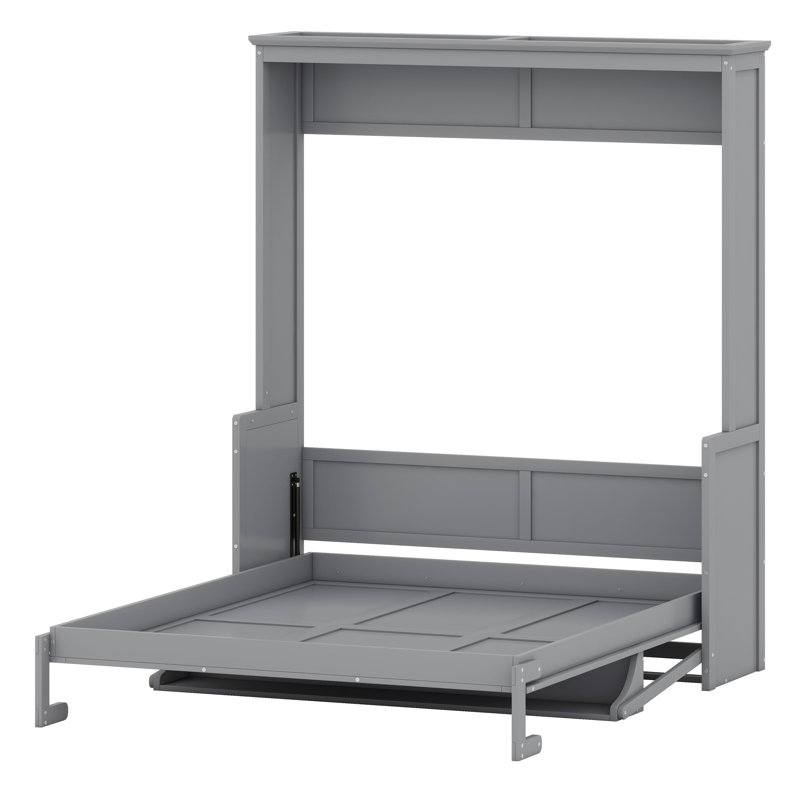 Space-Saving Murphy Bed, Gray