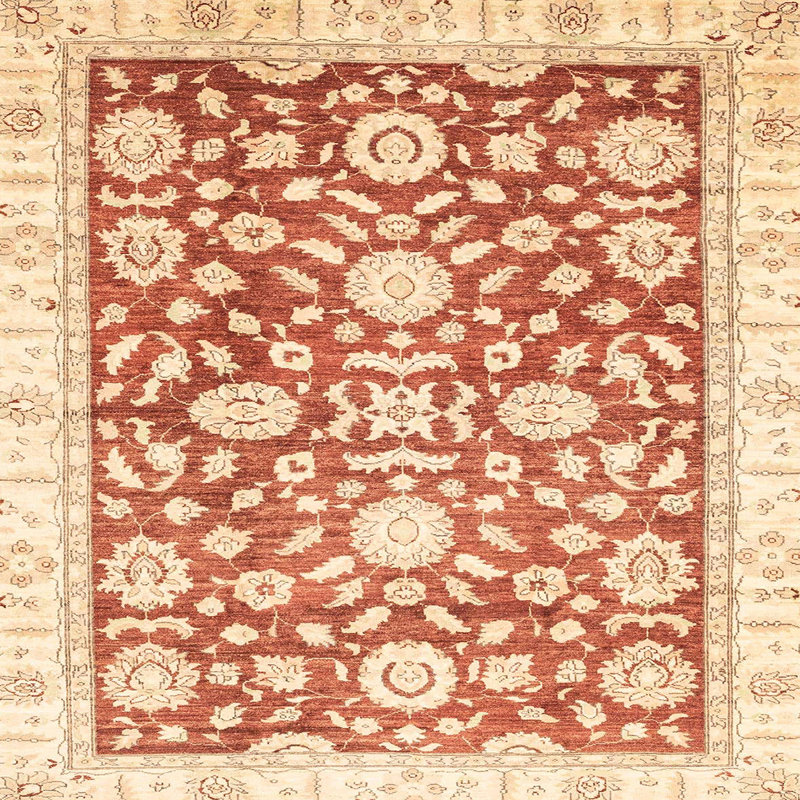 6 - Tapis abstrait 3341, Carré 3 pi