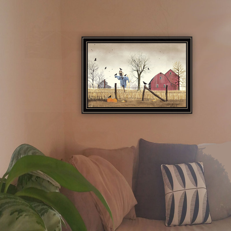«After the Harvest», art mural encadré, Noir, noir, noir, noir, H 14 po x l 20 po