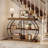 3-Tier Industrial Console Table