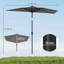 265cm Wall Mount Parasol-880300879