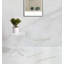 Samir Metal Cross Back Side Chair in White