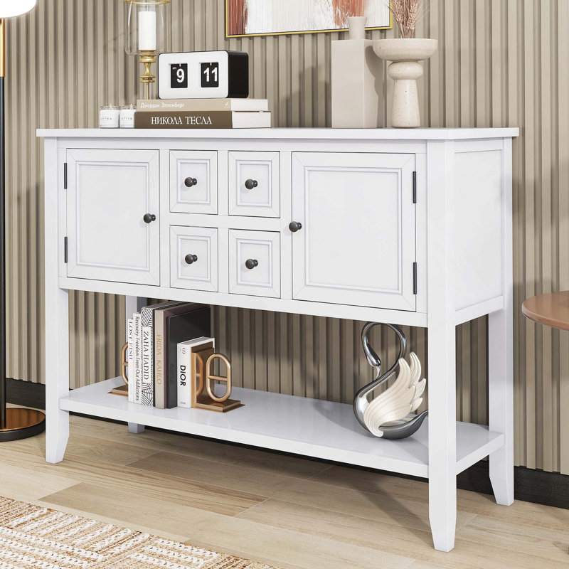 Cathalina Accent Cabinet, White