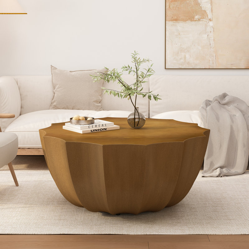 Table basse imperméable 35,43 po, Bois