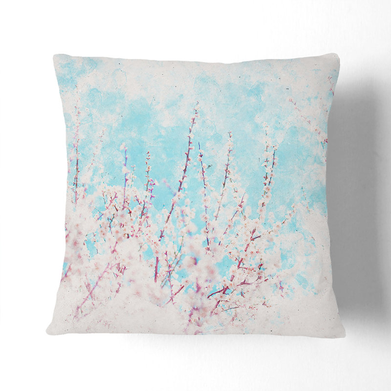 Square Throw Cushion, White, 40cm H x 40cm W x 15cm D