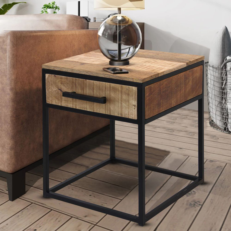 Marlar Pedestal End Table