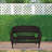 Karan 52'' Wide Metal Loveseat-1472335104