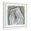 Agate moderne bleu sarcelle - peinture encadrée-60347029-60347028