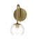 Belford Plug & Play 1-Light Wall Sconce in Transitional and Modern Style-11 Inches Tall and 5 Inches Wide