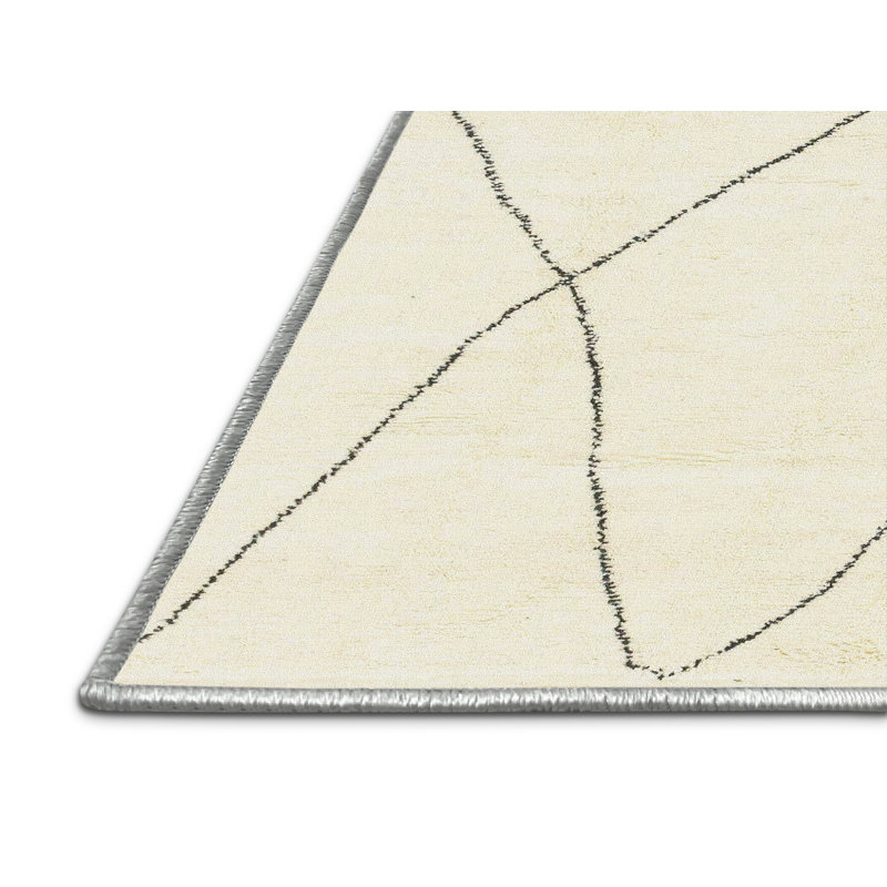 Abstract Indoor Rug, Rectangle 5' x 8'