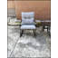 Ensemble de conversation d'extérieur 2 personnes avec coussins, chaise simple, table Shanari-367236874