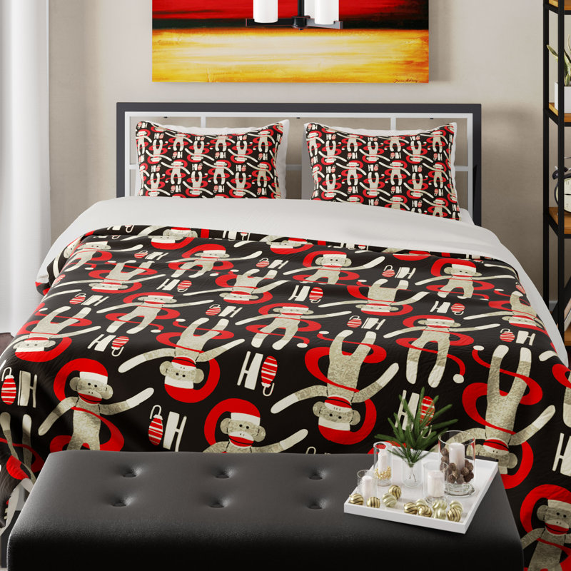 Modern & Contemporary Polyester Comforter, Queen Comforter + 2 Standard Shams