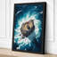Drifting Turtle Coastal - Wrapped Canvas-300026365-300026364