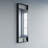 Mcalpine 16" Aluminum Frame Wall Mirror with Shelf-748396403