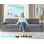 Birkley 112in Couch, Oversized Deep Seat Couch, Corduroy Sofa-98377417